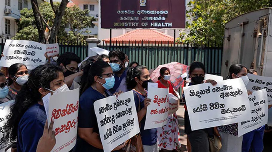 Health crisis looms as Sri Lanka   medicines run out  
