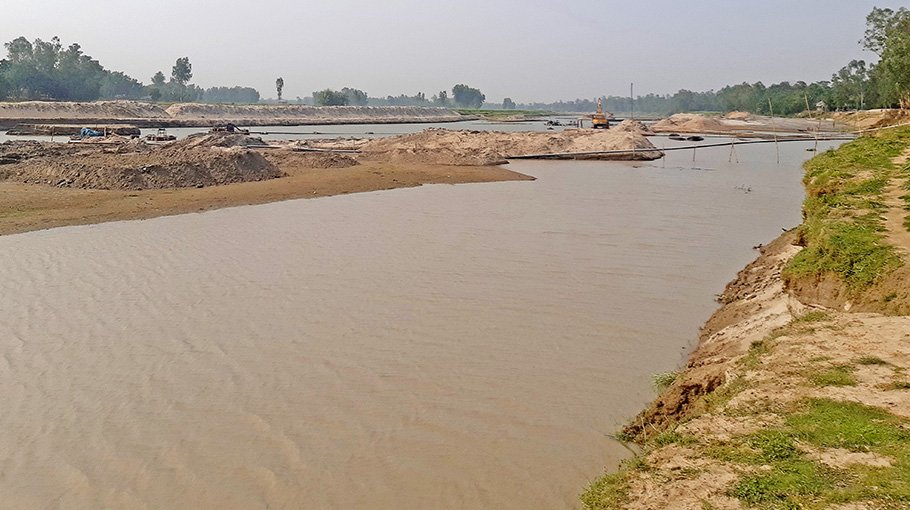 bengali-river-excavation-bank-protection-work-in-progress-bangladesh