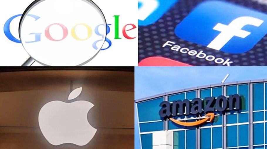 High-flying tech giants buffeted by  turbulent times, earnings show
