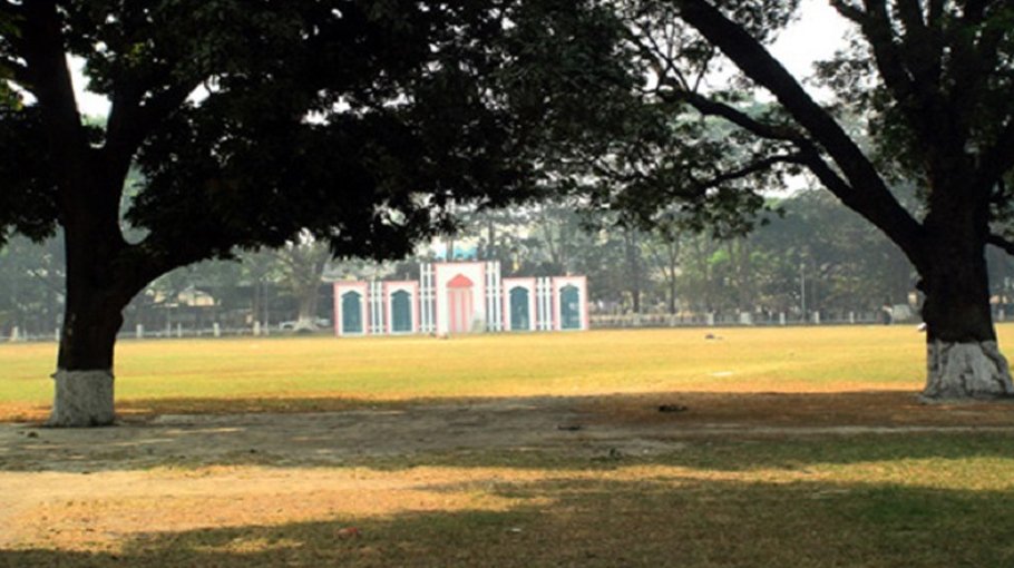 Main Eid congregation at nat’l Eidgah after 2 yrs 