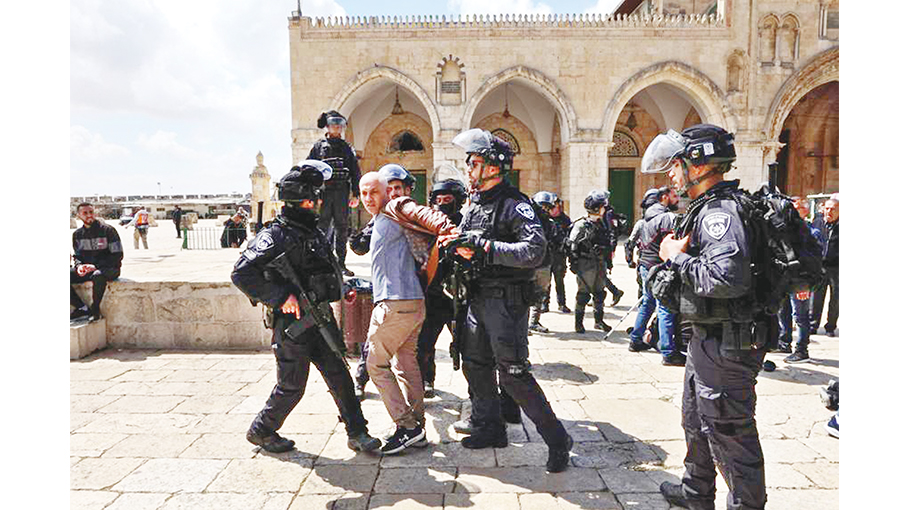 New Clashes At Jerusalem’s Al-Aqsa Mosque Compound - Bangladesh Post