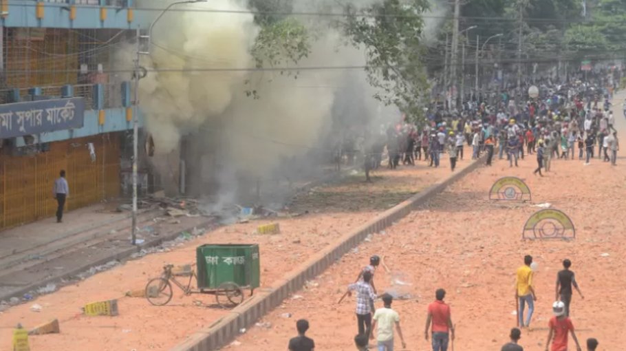 Three remanded over New Market clashes