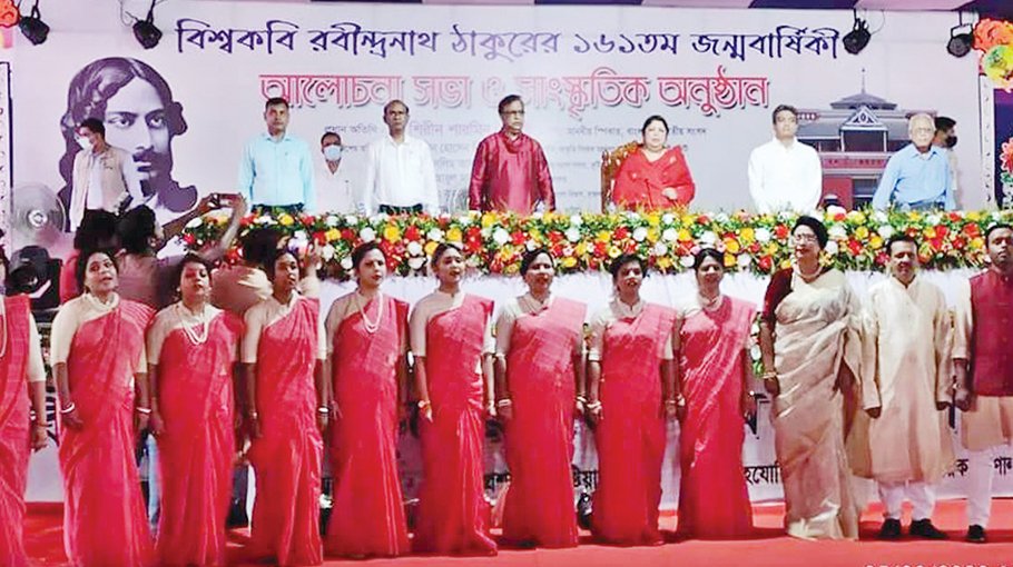Tagore’s 161st birth anniv  celebrated with in-person events after 2 years