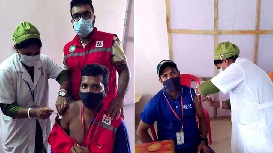 14,908 Covid-19 jabs administered   in Rangpur