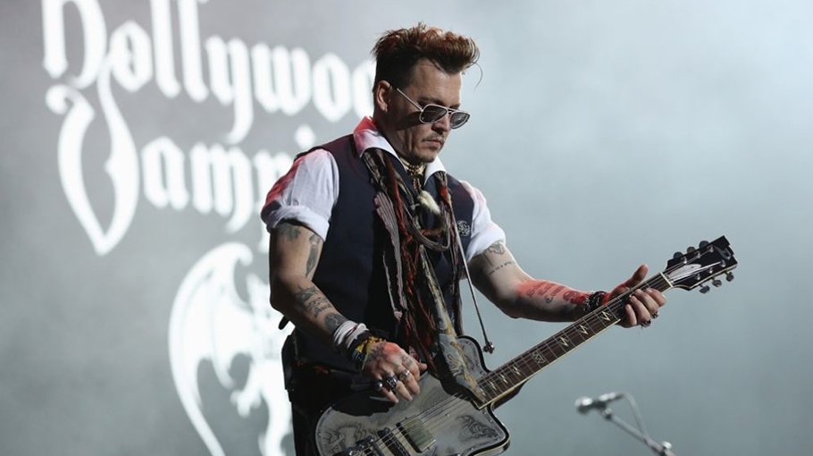 Depp gives surprise performance at UK concert as he awaits libel trial verdict