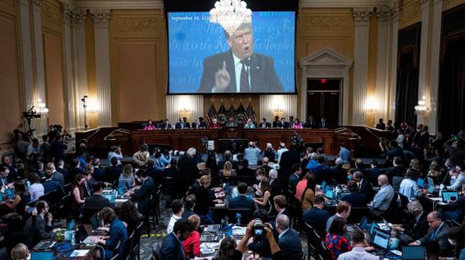 Trump blasts US Capitol riot  hearings as ‘mockery of justice’