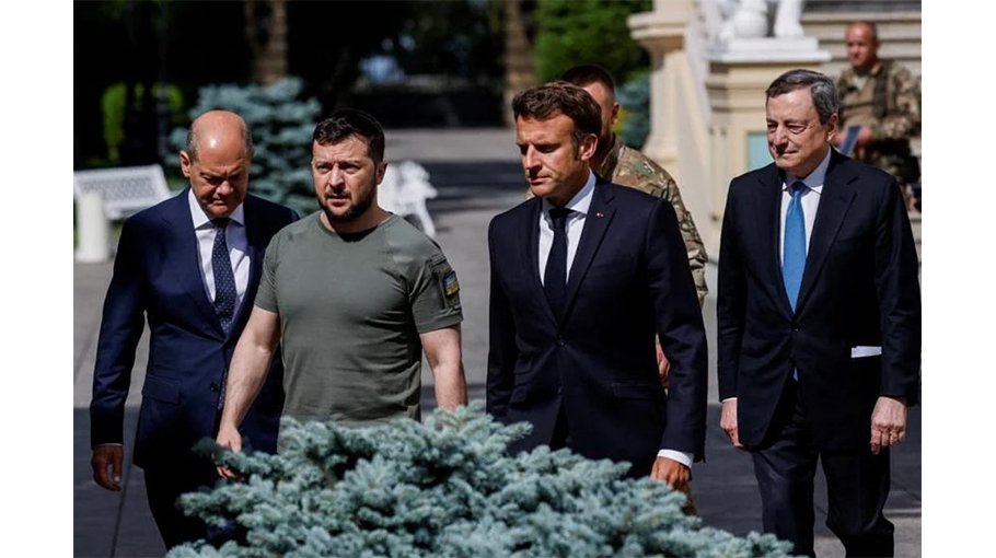 Macron, Scholz, Draghi return to Poland after Kyiv visit