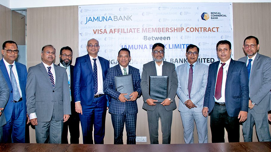 Jamuna Bank inks agreement with Bengal Commercial Bank 