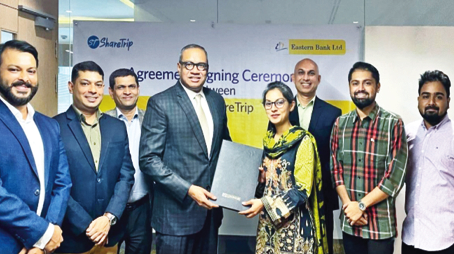 EBL, ShareTrip ink customer benefit deal - Bangladesh Post