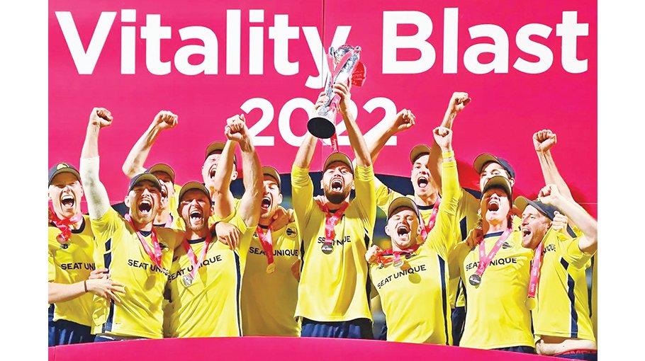 Hampshire pipped Lancashire in thriller for third Blast title