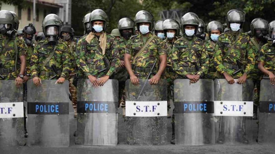 Sri Lankan president urged not to use force on protesters