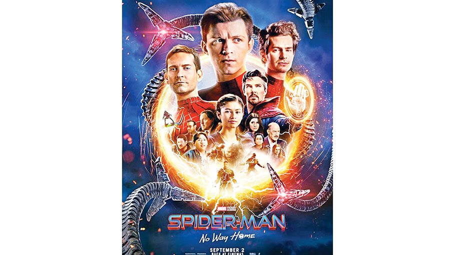 Holland, Garfield and Maguire unite in epic ‘No Way Home’ re-release poster