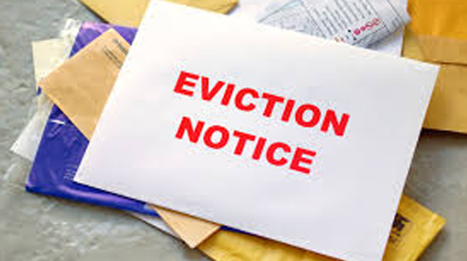 Illegal Occupants Vacate Premises After Getting Eviction Notice ...