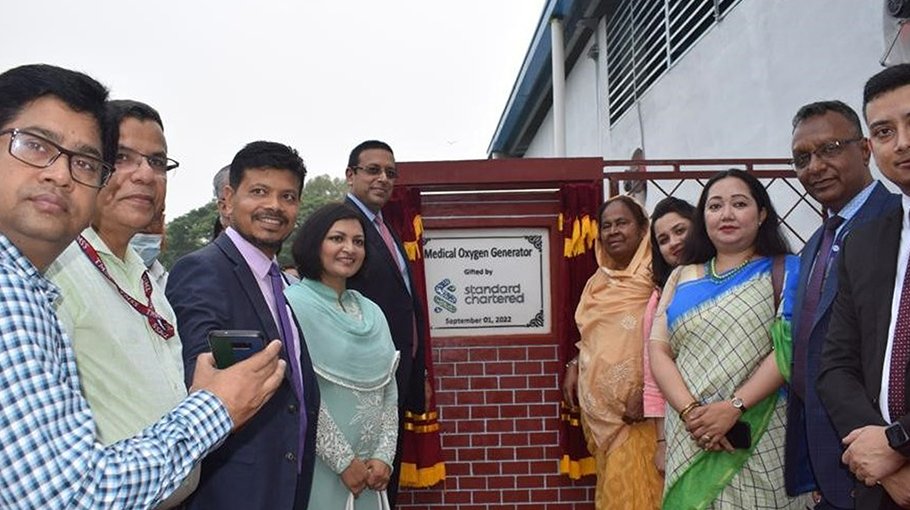 StanChart donates oxygen plant to TMSS Medical College 