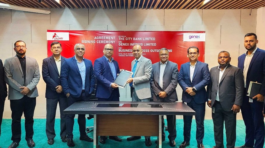 Genex Infosys inks deal with City Bank Limited
