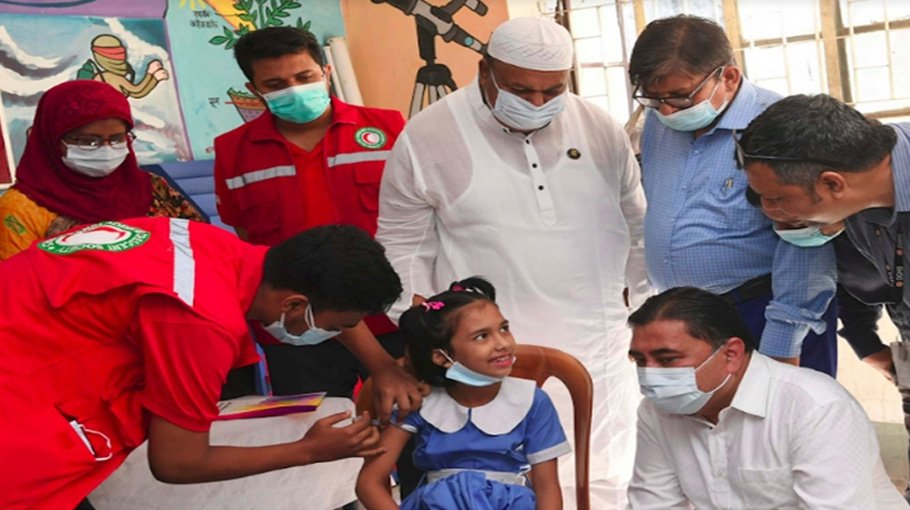 Covid vaccines for 5-11-year olds in dists from Oct 11
