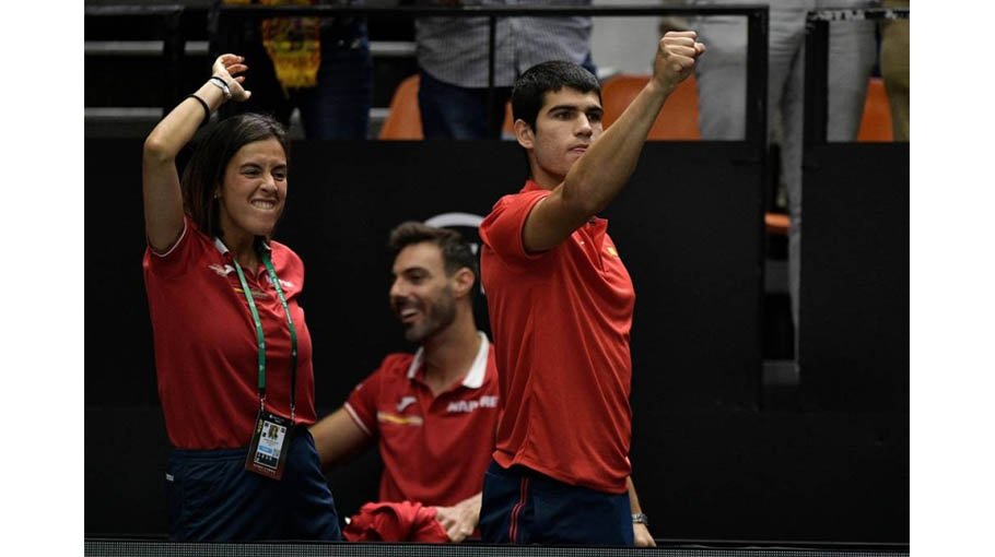 Alcaraz puts Spain into Davis Cup quarter-finals against Croatia