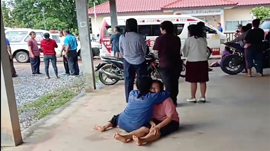 Gunman kills 35 at Thai child care centre