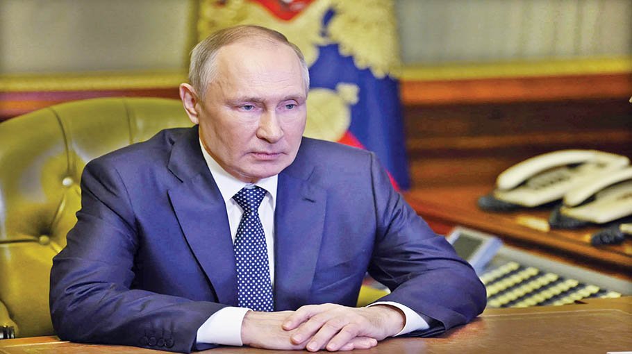 Response to Ukrainian attacks will be ‘severe’, says Putin