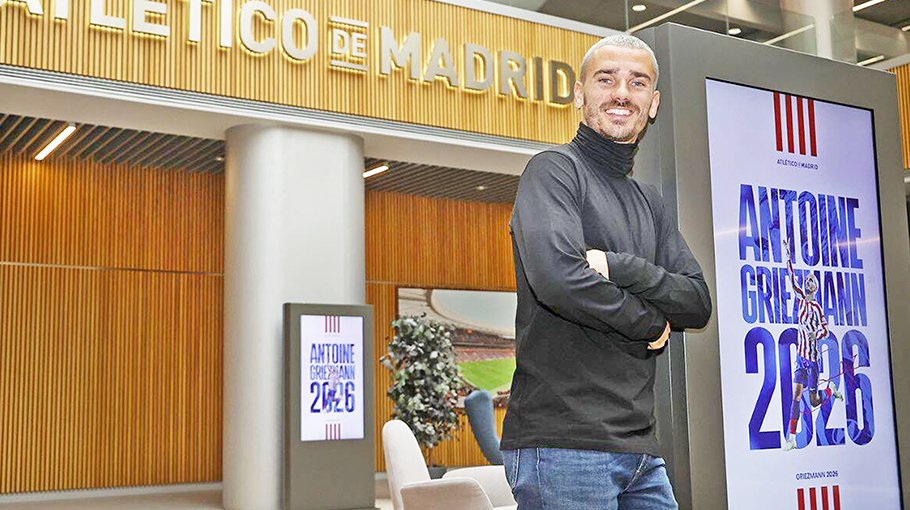 My homage to the fans, says Griezmann after signing for Atletico