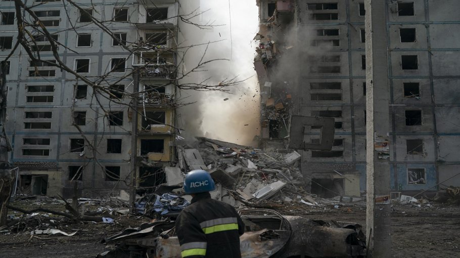 More missiles, drones strike Ukraine