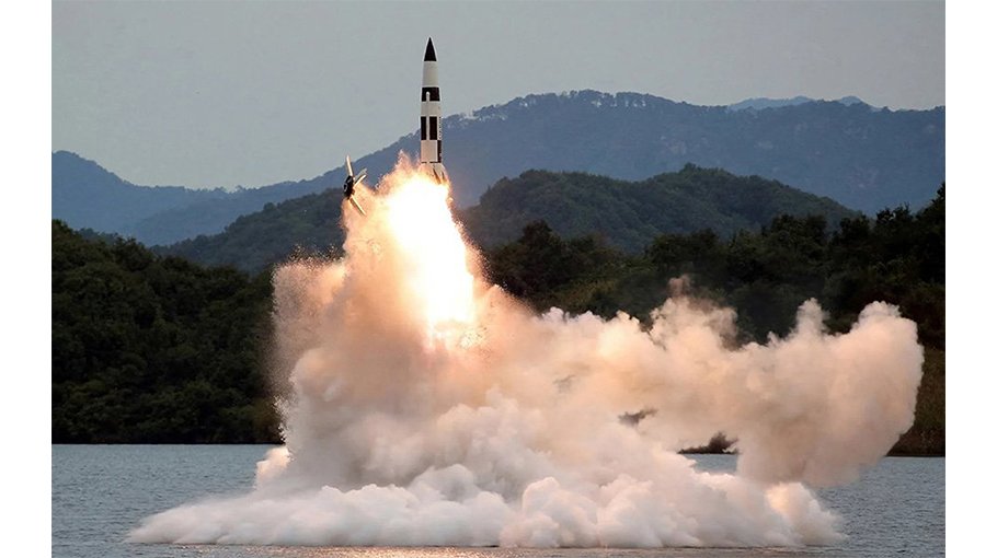 N Korea fires missile, flies fighter jets near border