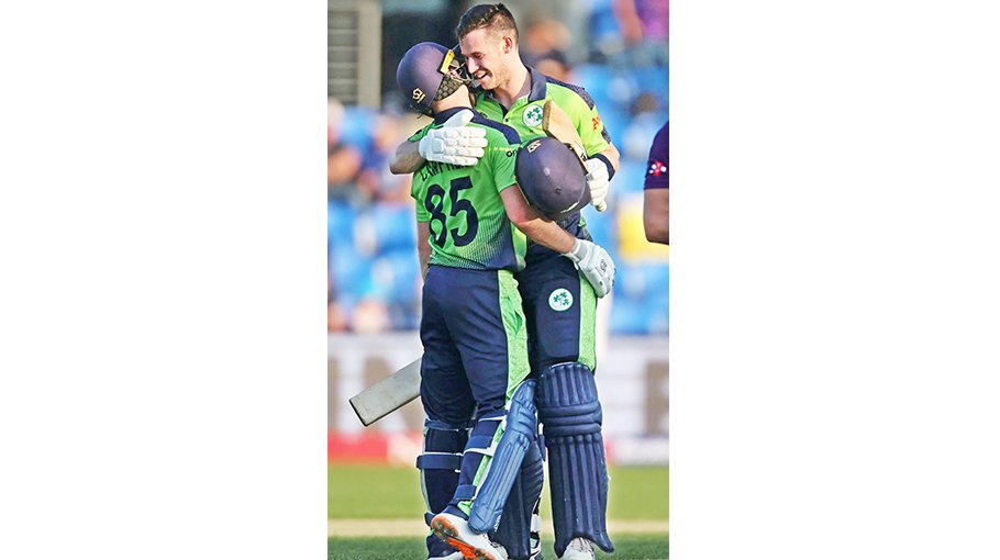 Ireland upset Scotland with stunning comeback at T20WC