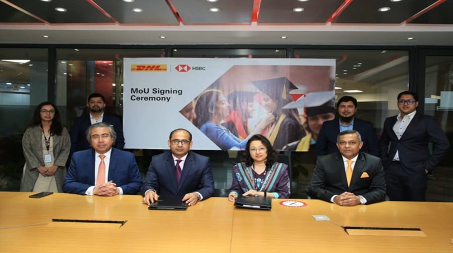 HSBC, DHL ink deal to support Bangladeshi students