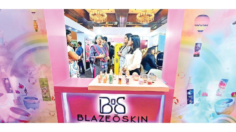 US brand ‘Blaze & Skin’ draws crowd of female visitors at US Trade Show