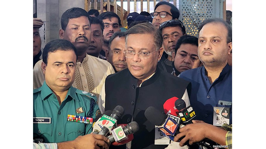 BNP’s ill politics should be stopped: Hasan