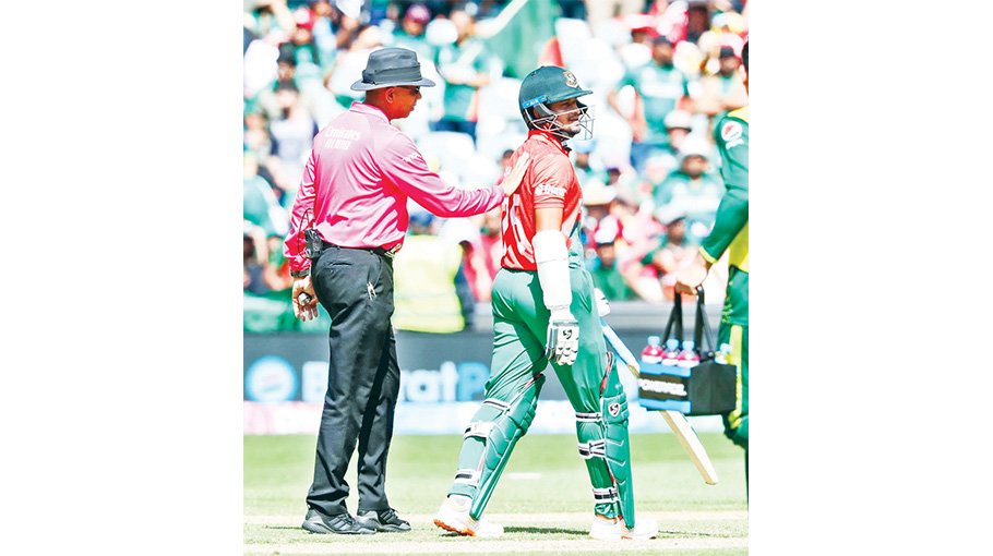 Shakib’s dubious dismissal ruins Bangladesh’s momentum
