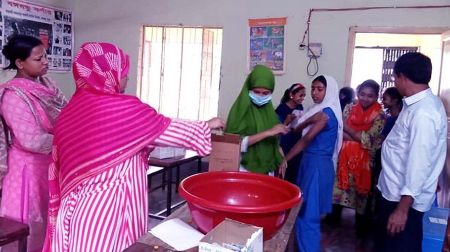 83,748 more children get Covid-19 jabs  in Rangpur