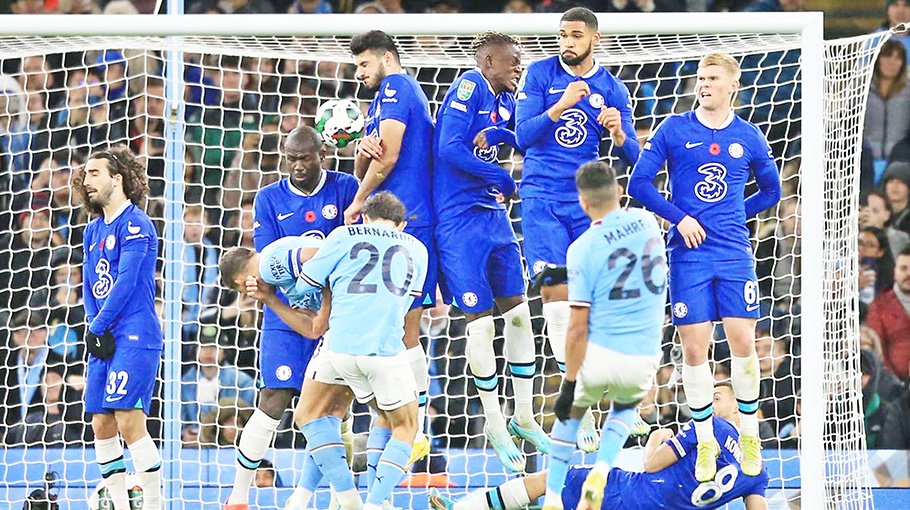 Man City beat Chelsea as Arsenal, Spurs crash out of League Cup