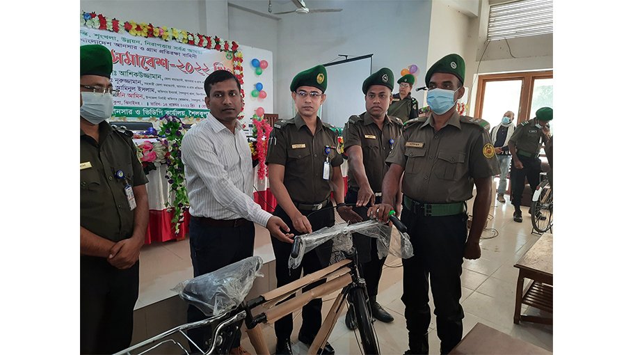 Jhenaidah Ansar VDP wins award by outstanding performance