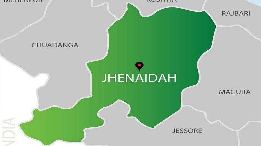 Jhenaidah District Council chairman accorded grand reception