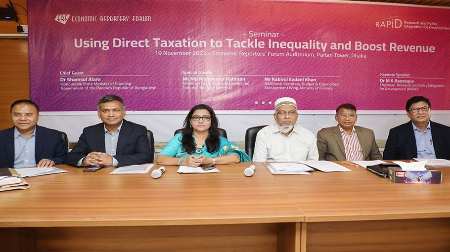 Direct tax measures needed to reduce growing inequality 