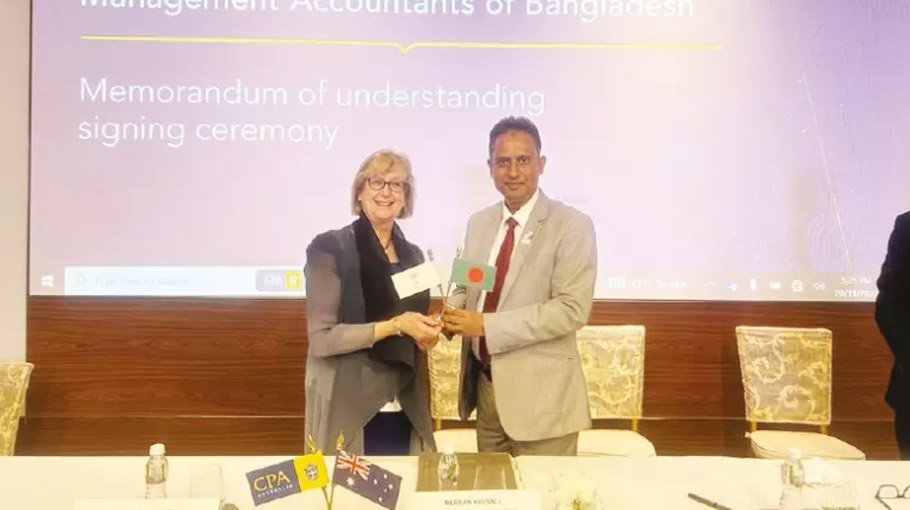 ICMAB signs MoU with CPA Australia - Bangladesh Post