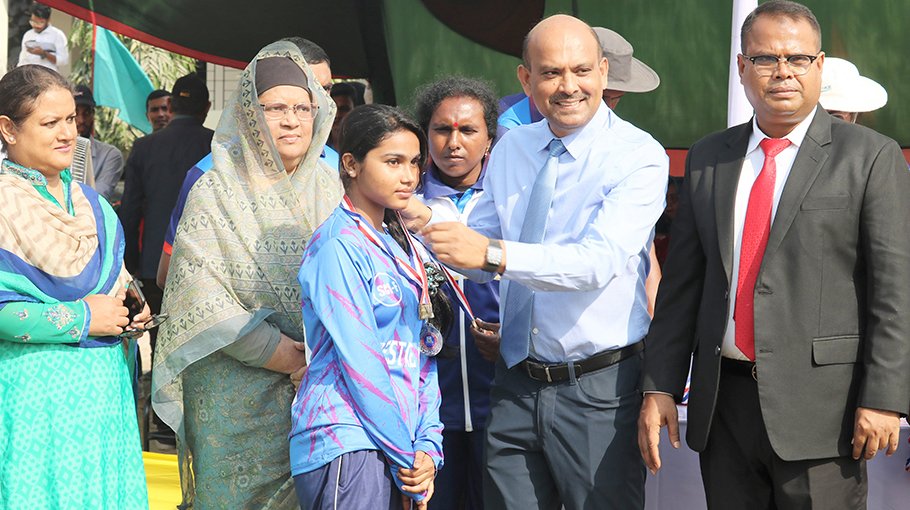 Annual sports competition prize distributed at Milestone College