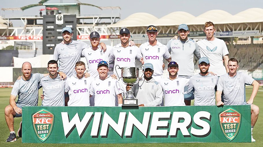 England inflict first-ever 3-0 home Test whitewash on Pakistan