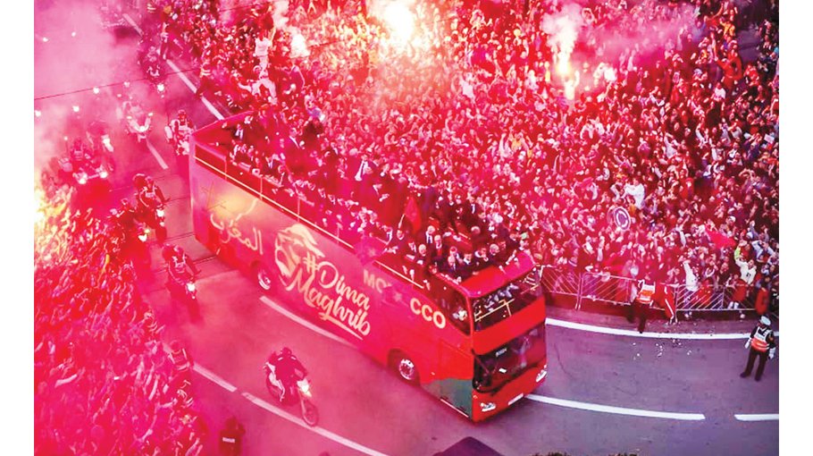 Morocco World Cup team back home to heroes’ welcome