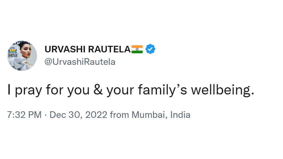 Urvashi Rautela shares yet another cryptic post on Twitter