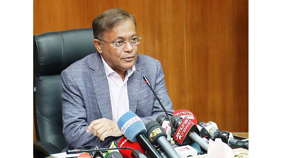 Recent programmes prove BNP wants to create instability: Hasan