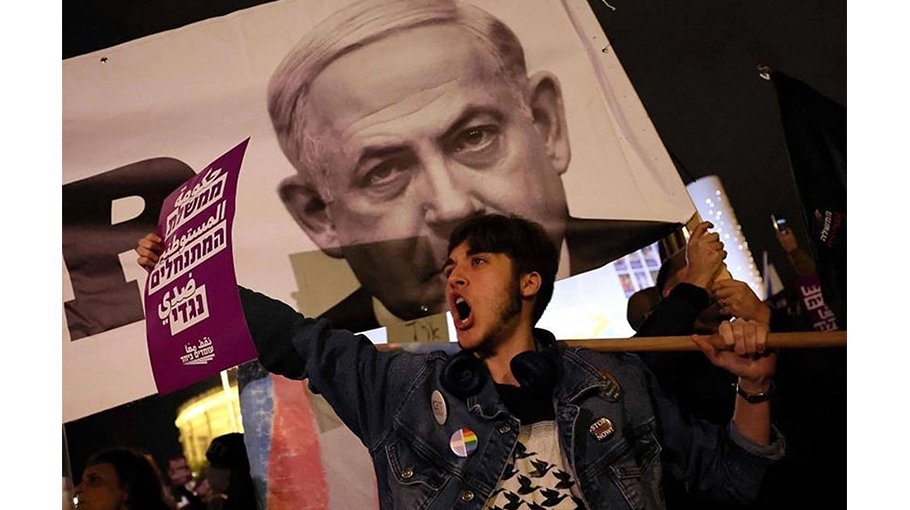 Thousands of Israelis protest new government’s policies