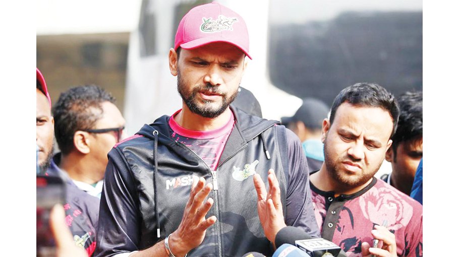 Mashrafe pleased with Mirpur’s wicket