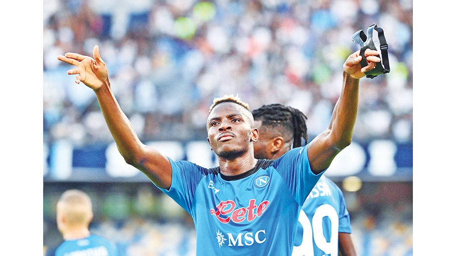 Napoli’s title dream fuelled by ‘goal twins’Osimhen and Kvaratskhelia