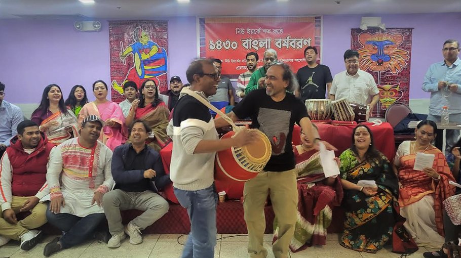 Baishakhi festival brings warmth in chilly New York