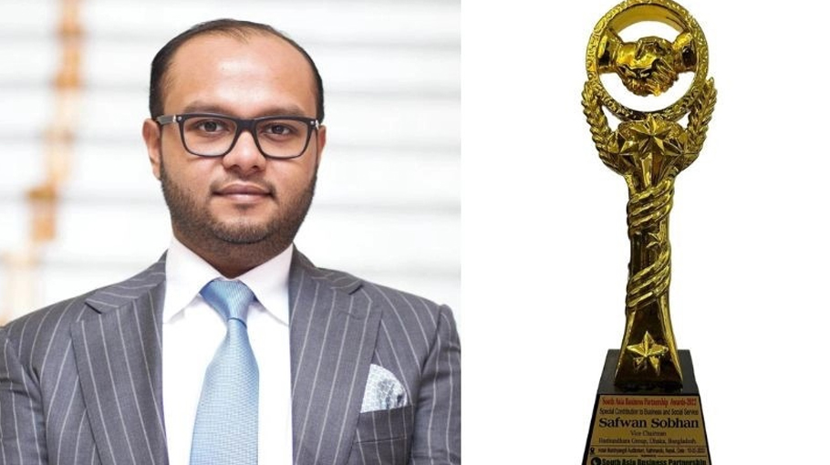 Safwan Receives South Asia Business Partnership Award - Bangladesh Post