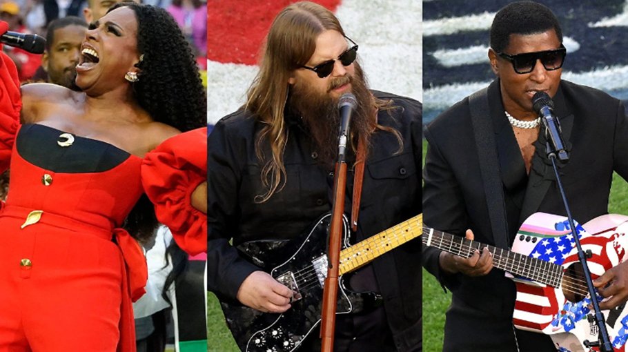 Ralph, Stapleton, Babyface perform at Super Bowl Preshow