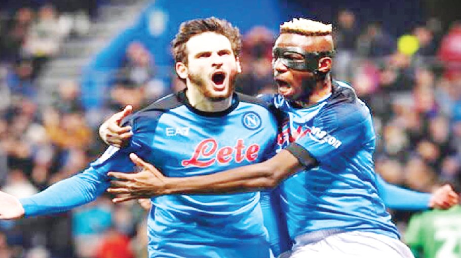 Napoli's dynamic duo strike again  to boost lead