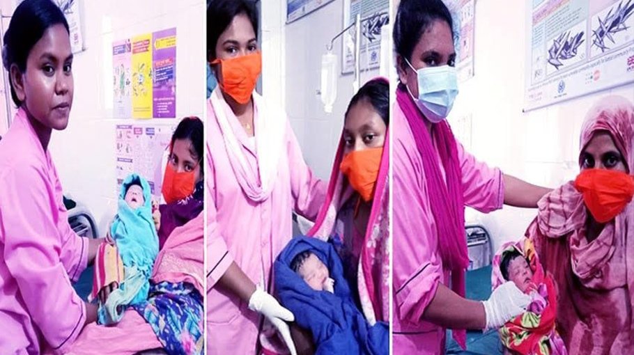 Three midwives become true inspiration for Santal community